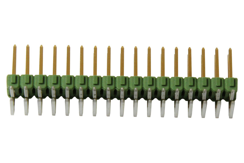 AMP - TE Connectivity 1-826634-7 Pin Header Board-to-Board 2.54 mm 2 Rows 34 Contacts Through Hole Right Angle