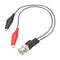 L-COM BC50 Test Cable BNC Male With Dual Alligator Clip 89M7381