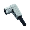 Amphenol SINE/TUCHEL T 3401 005 U Circular Connector C091A Series Right Angle Cable Mount Plug 6 Contacts Solder Socket