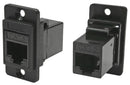 Cliff Electronic Components CP30722 In-Line Adapter Cat6 CSK Hole RJ45 Adaptor Dual Entry Feed Through Series Jack New