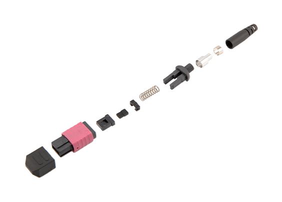 L-COM FOC-MPFMM1230-VIS00 FOC-MPFMM1230-VIS00 Fiber Optic Conn MPO Female 4MM