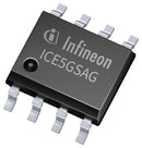 Infineon ICE5GSAGXUMA1 PWM Controller 9.4V to 27V Supply 125kHz 10V/20mA out SOIC-8