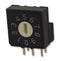 Multicomp PRO MCRV2AF-10R-V-B MCRV2AF-10R-V-B Rotary Coded Switch Through Hole 10 Position 24 VDC BCD 25 mA