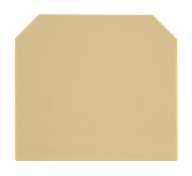 Weidmuller 0303620000 END Plate BEIGE/YEL Terminal Block