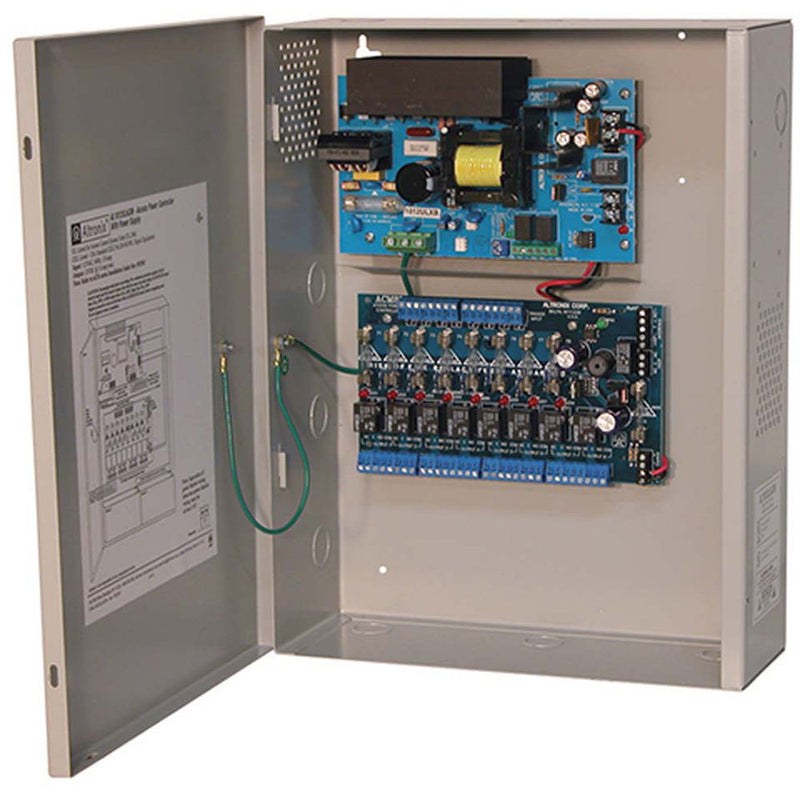 ALTRONIX Power Supply/Charger with 8-Output Access Power Controller (12VDC @ 10A)