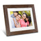 Aluratek 8" Digital Photo Frame with Automatic Slideshow (Distressed Wood)