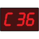 alzatex DSP253BT 3-Digit Display with 2.33" High Solid-Segment Digits