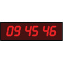 alzatex DSP506B6 6-Digit Display with 5" High LED Digits (Black)