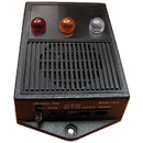 alzatex RYG19ABBK Wall Mount Red-Yellow-Green Indicator Unit (Black)
