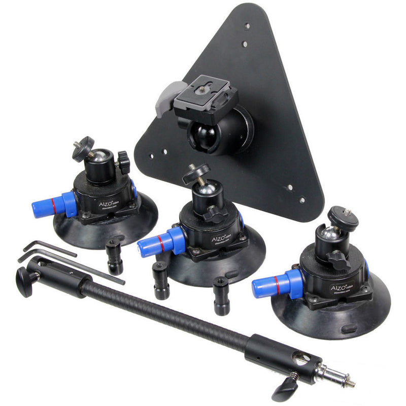 ALZO Car Camera Mount with Triangle Plate