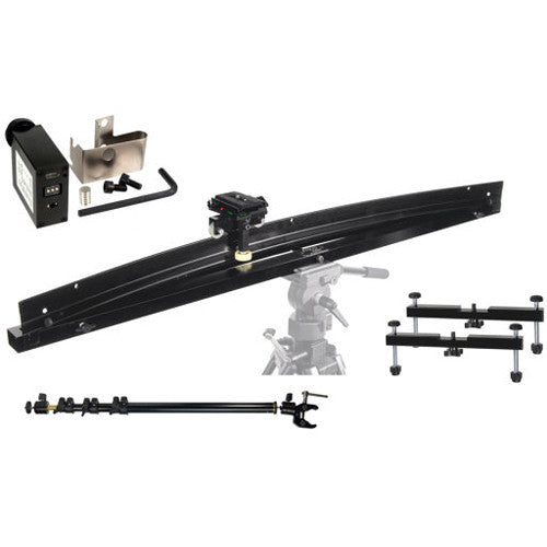 ALZO Smoothy Radius/Curved and Linear Camera Slider Kit with Motor Drive