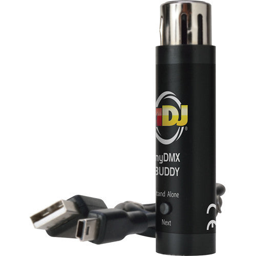 American DJ myDMX Buddy Lighting Software with USB/DMX Dongle For Mac & PC