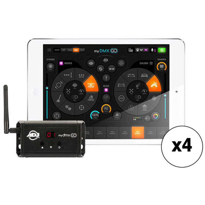 American DJ myDMX Go DMX Lighting Control System (4-Pack)