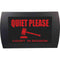 American Recorder QUIET PLEASE COURT IN SESSION Indicator Sign with LEDs (Red)