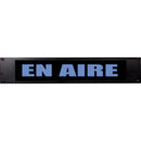 American Recorder EN AIRE Sign with LEDs (2 RU, Spanish, Blue)