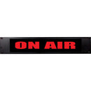 American Recorder ON AIR Sign with LEDs (2 RU, English, Red)