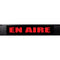 American Recorder EN AIRE Sign with LEDs (2 RU, Spanish, Red)