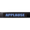 American Recorder APPLAUSE Sign with LEDs (2 RU, Blue)