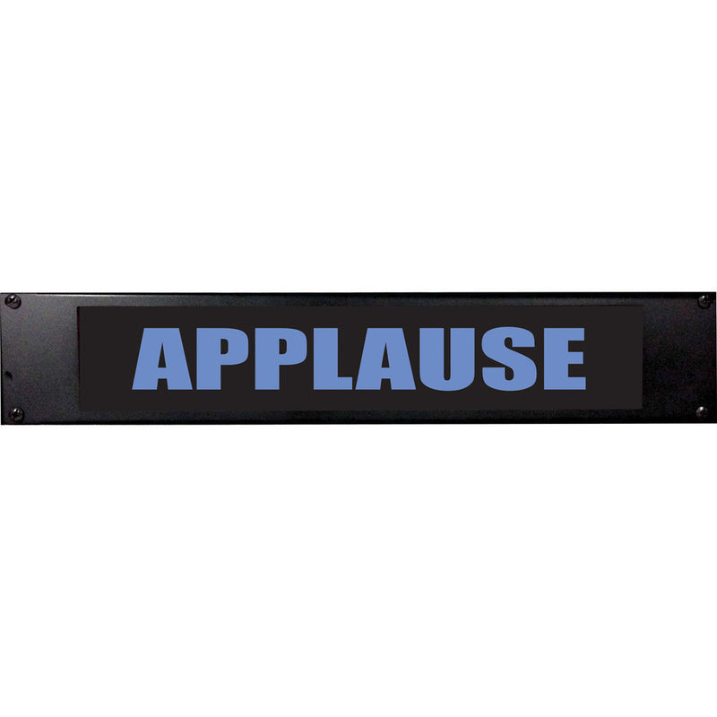 American Recorder APPLAUSE Sign with LEDs (2 RU, Blue)