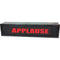 American Recorder APPLAUSE Rackmount Indicator Sign with LEDs and Black Enclosure (2 RU, Red)