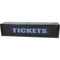 American Recorder TICKETS Rackmount Indicator Sign with LEDs and Black Enclosure (2 RU, Blue)