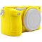 Amzer Soft Silicone Protective Case for Sony ILCE-6500 (Yellow)
