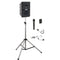 Anchor Audio GG-BP1-B Go Getter Portable Sound System Basic Package 1 with One Wireless Bodypack Transmitter and Speaker Stand (1 x Lavalier Mic, 1 x Headset Mic, 1.9 GHz)