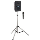 Anchor Audio GG-BP1-H Go Getter Portable Sound System Basic Package 1 with One Wireless Handheld Microphone and Speaker Stand (1.9 GHz)