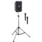 Anchor Audio GG-BP2-HH Go Getter Portable Sound System Basic Package 2 with Two Wireless Handheld Microphones and Speaker Stand (1.9 GHz)
