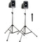 Anchor Audio MEGA-DP1-AIR-H MegaVox 2 Deluxe AIR Package with Wireless Companion Speaker, 2 Stands & 1 Wireless Handheld Mic