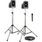 Anchor Audio MEGA-DP1-H MegaVox 2 Deluxe Package with Wired Companion Speaker, Two Stands & One Wireless Handheld Microphone