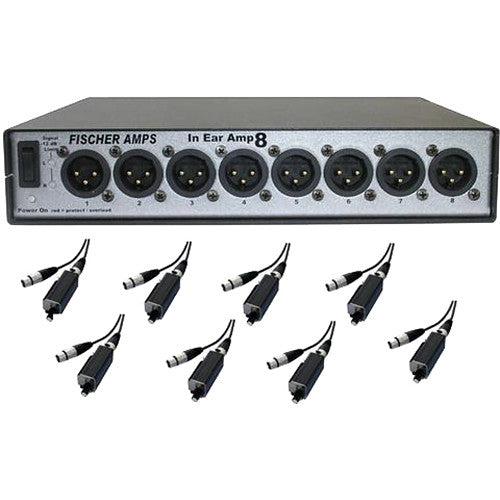 Fischer Amps Fischeramps Hard-Wired In-Ear Monitoring Systems In-Ear Amp 8 Set