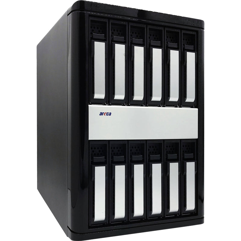 Areca 12Gbs Minisas 12Bay Tower Jbod Enclsoure (Diskless)