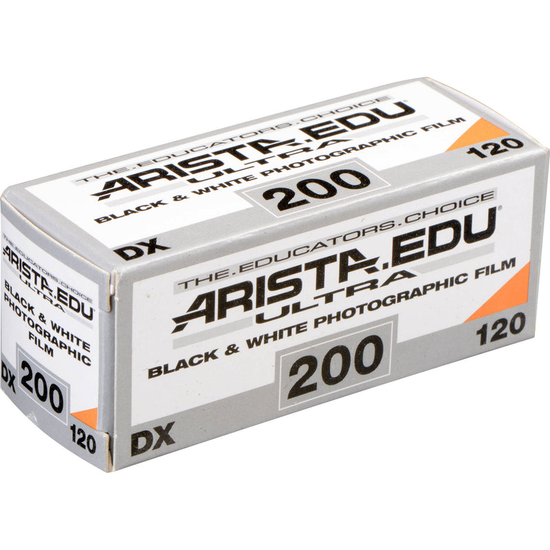 Arista EDU Ultra 200 Black and White Negative Film (120 Roll Film)