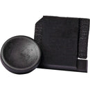 Artisan Obscura Soft Shutter Release & Hot Shoe Cover Set (Small Concave, Threaded, Ebony Wood)