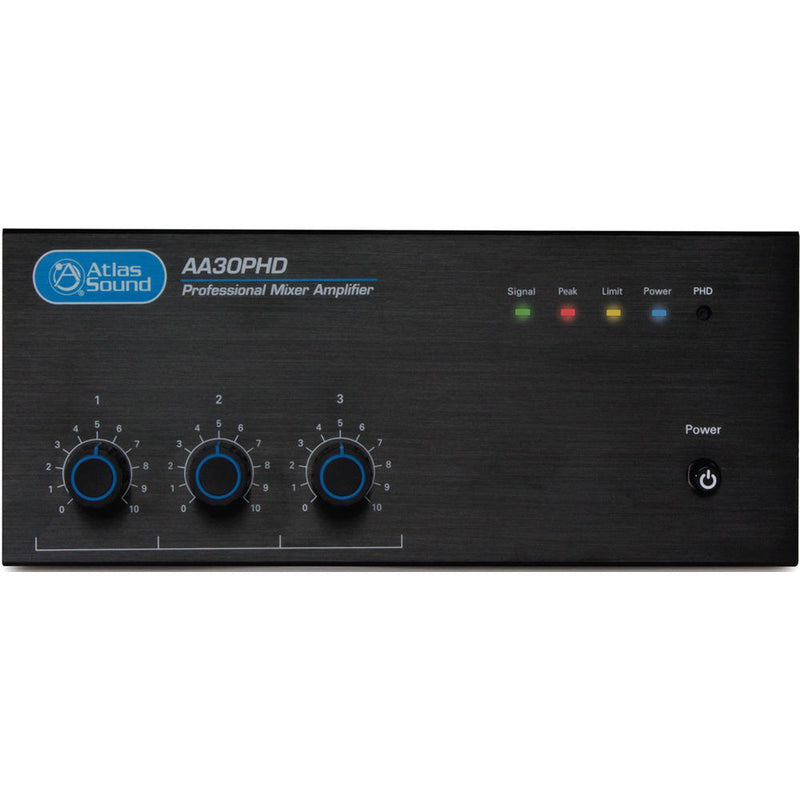BHPV Atlas Sound AA30PHD 3-Input 30W BGM Mixer Amplifier