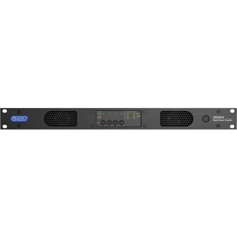 Atlas Sound 800-Watt Networkable 4-Channel Power Amplifier
