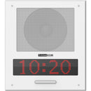 Atlas Sound 8" In-Wall/In-Ceiling PoE+ IP Loudspeaker System with Microphone, LED Display and Flasher