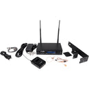 Atlas Sound Wireless Microphone System with Belt Pack And Over Ear Microphone