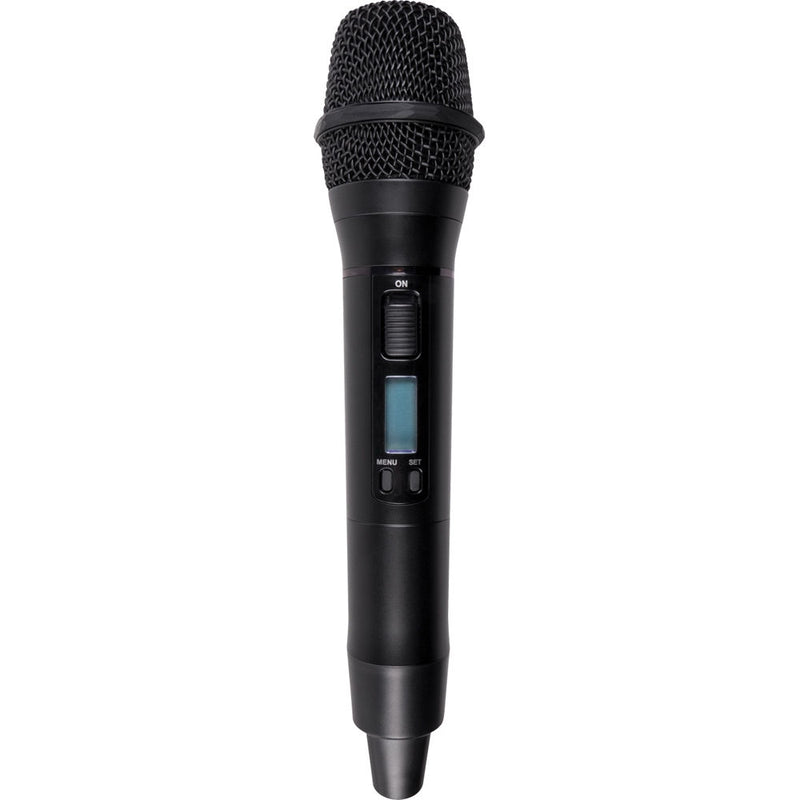 Atlas Sound Wireless Microphone Hand Held UHF 100 Frequency Transmitter