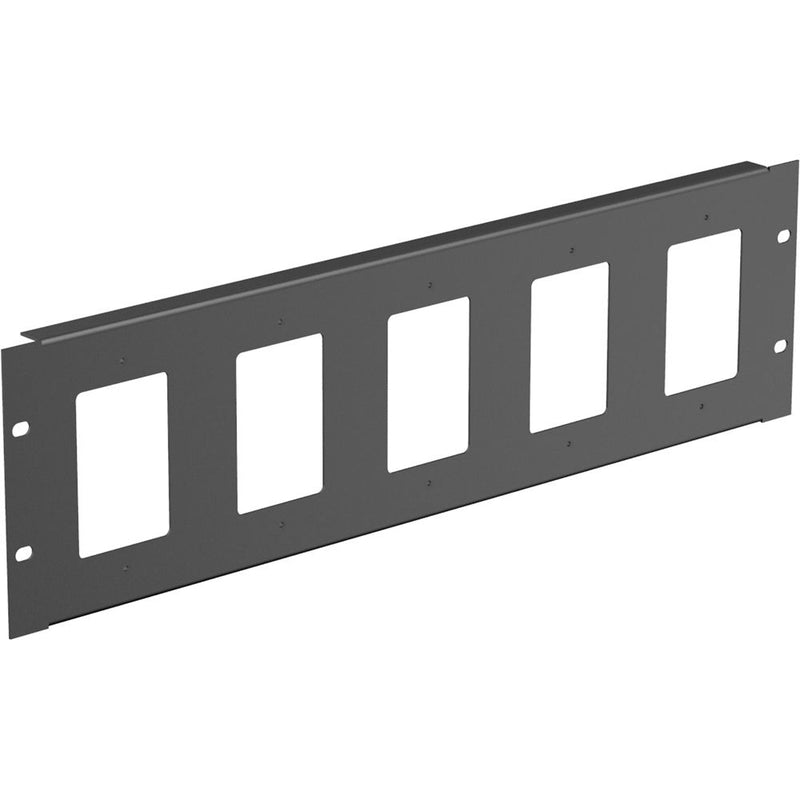 Atlas Sound Full-Width Rackmount Plate (Holds 5 Single-Gang Wall Plates)