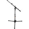 Auray MS-5220T Short Tripod Microphone Stand with Telescoping Boom