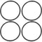 Auray Replacement Suspension Bands for SHM-SD2 Shockmount (4 Pack)