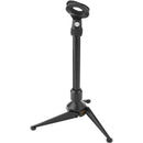 Auray TT-6240 Compact Tripod Tabletop Microphone Stand (Black)