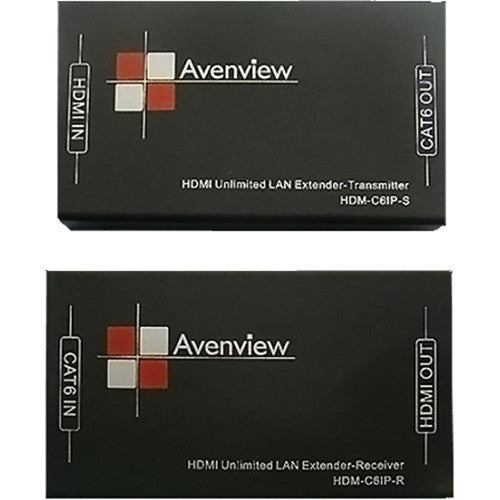 Avenview HDMI Unlimited LAN Extender Set over Single CAT6