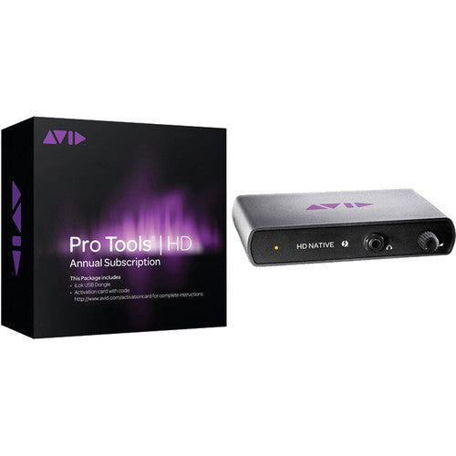 Avid Pro Tools MBox Pro or 00x System to HD Native Thunderbolt Interface with Pro Tools | HD Software and 3-Year Support Plan