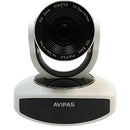 AViPAS 10x HDMI PTZ Camera with IP Live Streaming (White)