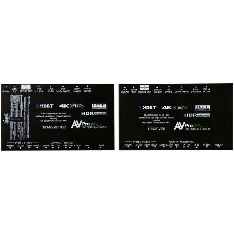 AVPro Edge 4K 4:4:4 HDMI 2.0 over HDBaseT Extender Plus Kit (131')