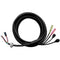 Axis Communications 3.3' I/O, Audio, and 12VDC Power Multi-Connector Cable for Q1765-LE Network Camera