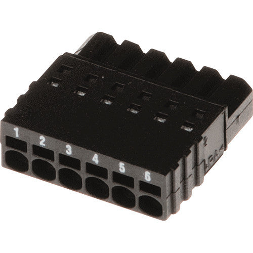 Axis Communications Connector A 6-Pin 2.5mm Straight I/O Terminal Blocks (10-Pack)